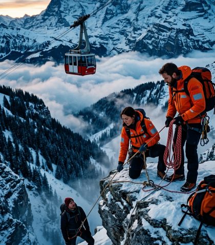 Alpine Rescue Kling 3.0 Prompt