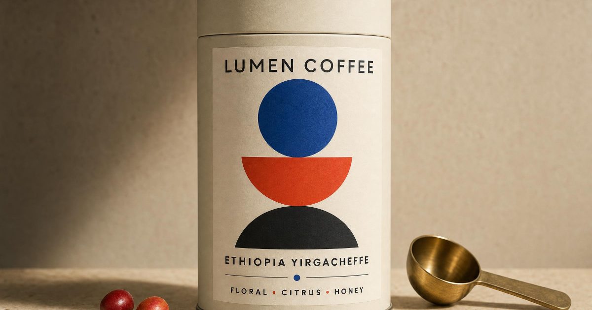 Bauhaus Coffee Label GPT Image 2 Prompt