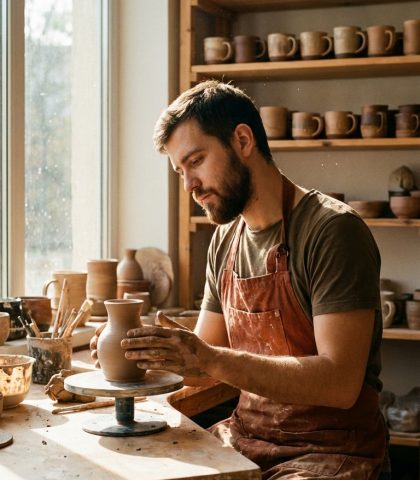 Sunlit Pottery Studio Happy Horse 1.1 Prompt