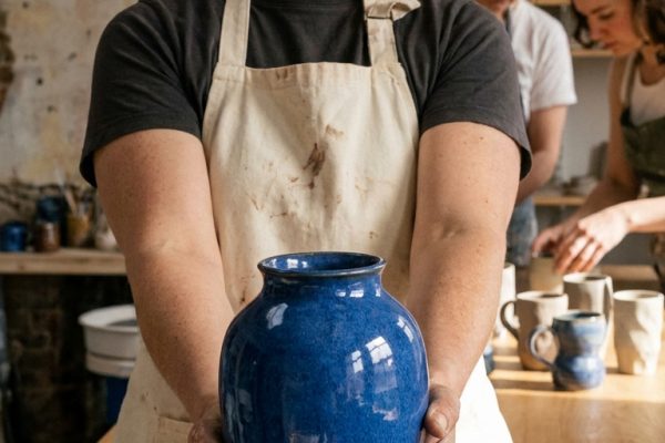 Ceramic Studio Reveal Grok Imagine Video 1.5 Prompt