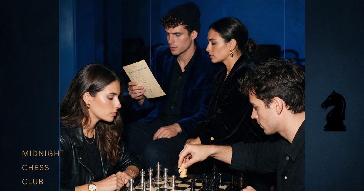 Midnight Chess Club Seedream 5.0 Pro Prompt