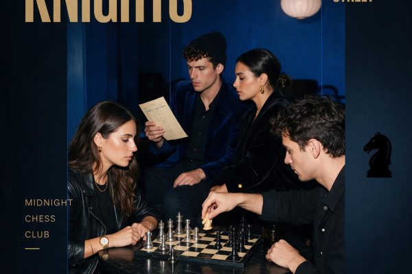Midnight Chess Club Seedream 5.0 Pro Prompt