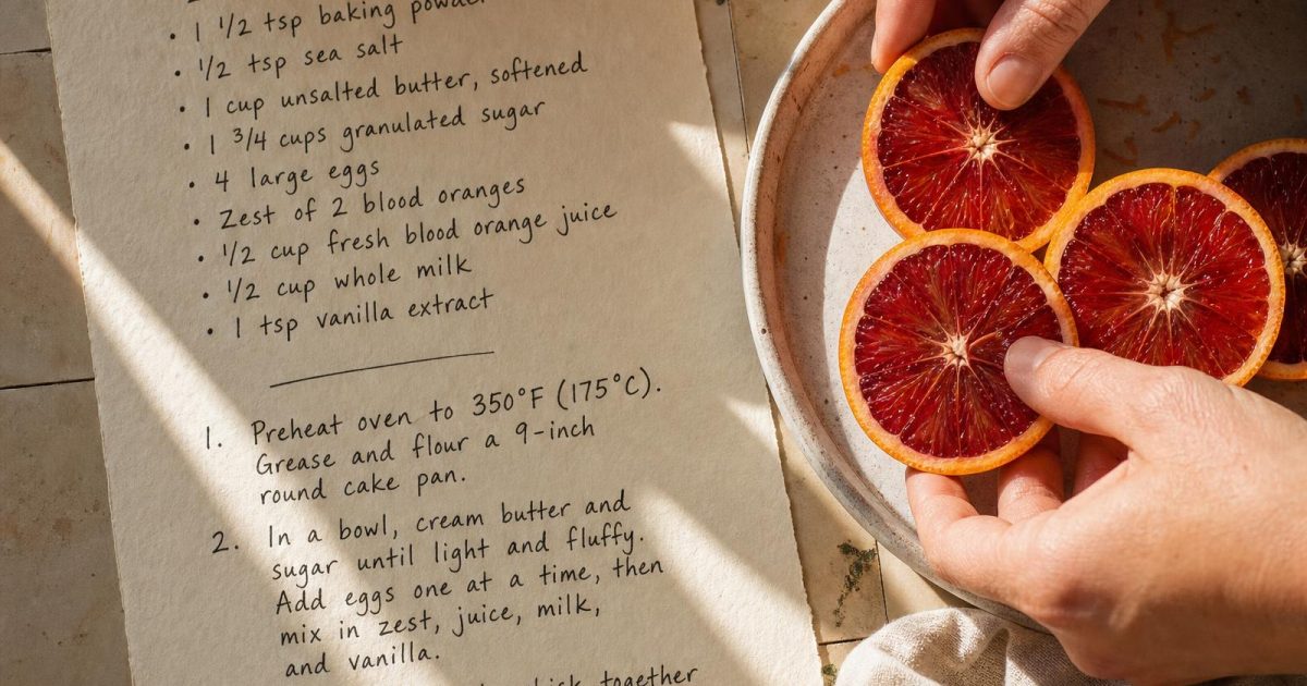 Citrus Recipe Card GPT Image 2 Prompt