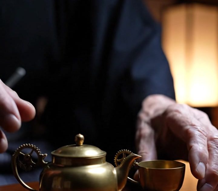 Clockwork Tea Service Veo 3.1 Prompt
