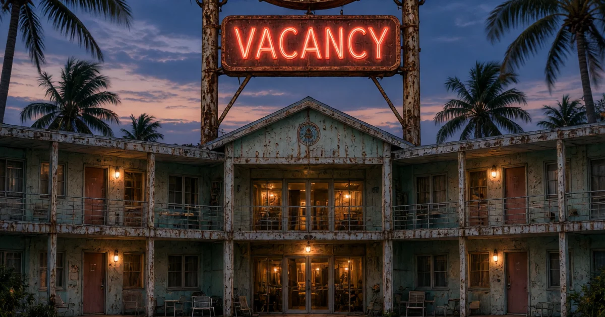 Coastal Motel Grok Imagine Image V2 Prompt