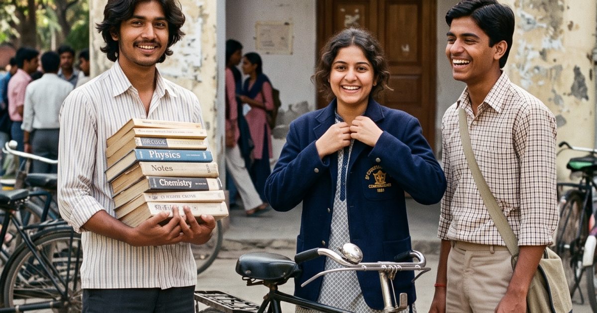1980s Indian College Photo Nano Banana 2 Prompt