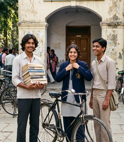 1980s Indian College Photo Nano Banana 2 Prompt