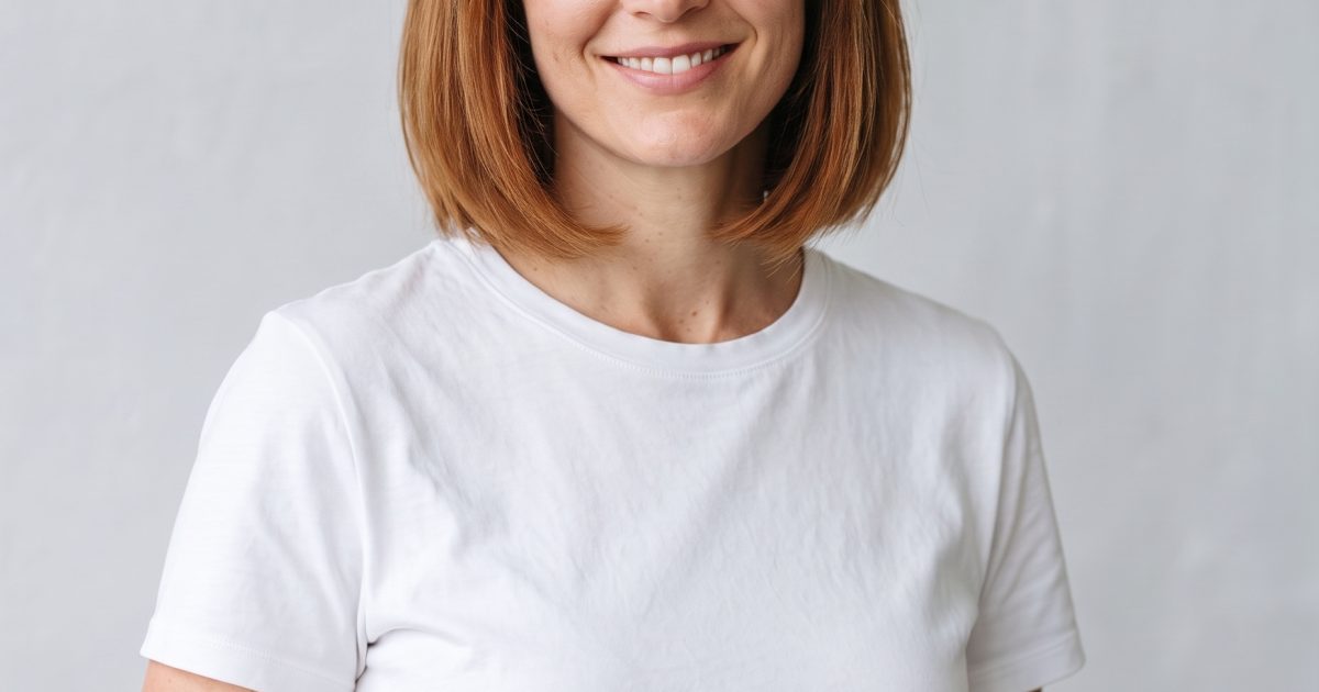 Copper Bob Portrait Gemini AI Photo Prompt