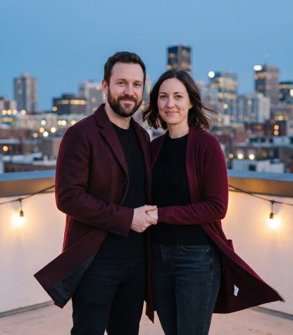 Rooftop Couple Gemini AI Photo Prompt