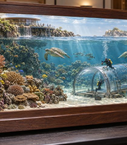 Diorama Aquarium GPT Image 2.5 Prompt