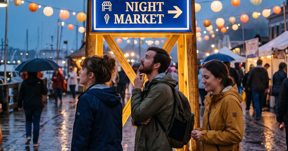 Festival Wayfinding Poster Nano Banana 2 Prompt