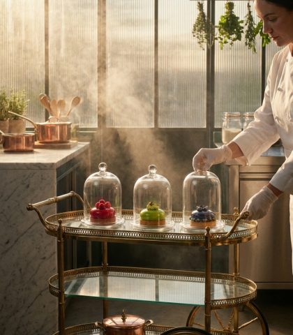 Glass Pastry Lab Kling 3.0 Prompt