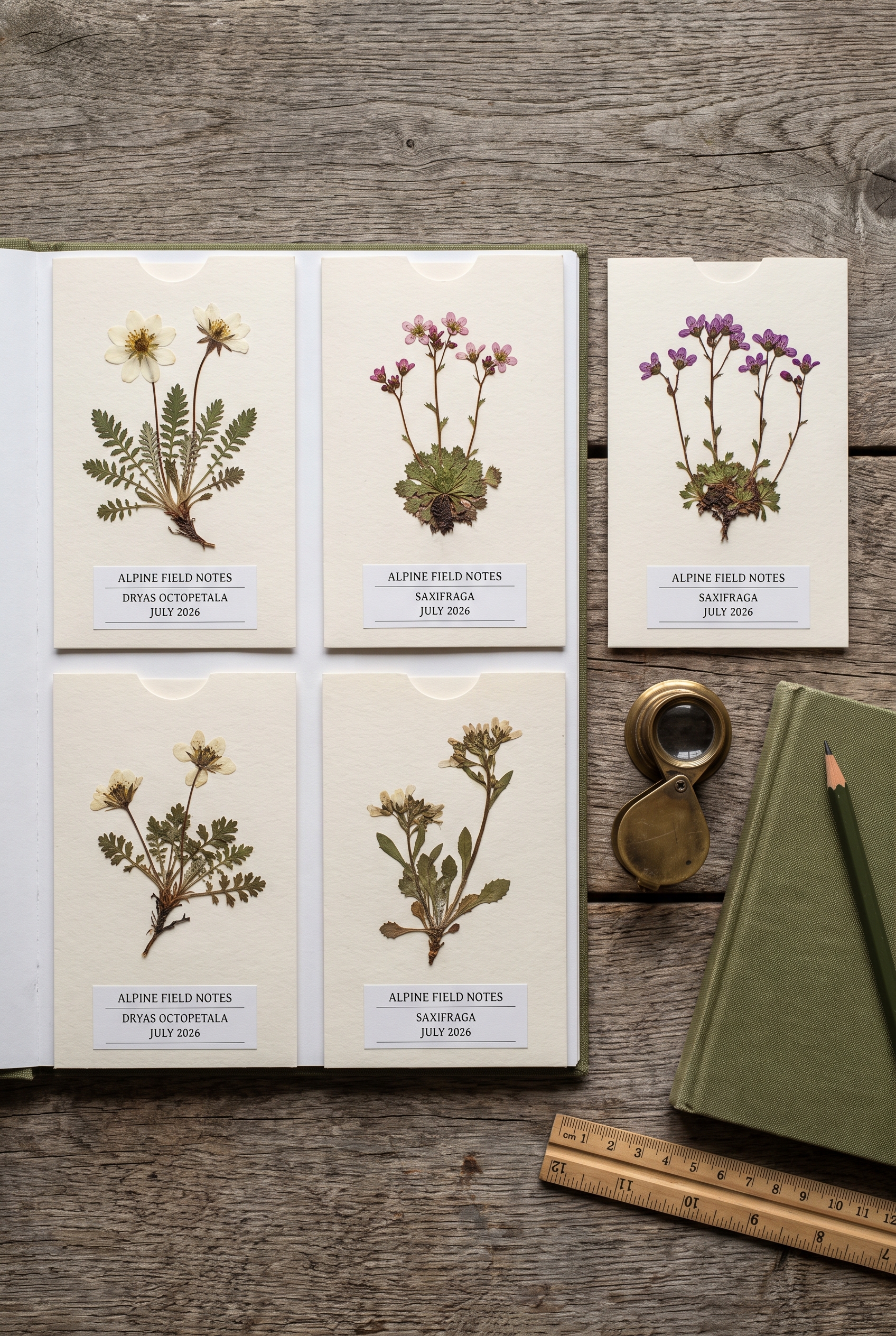 Pocket herbarium Nano Banana Pro prompt