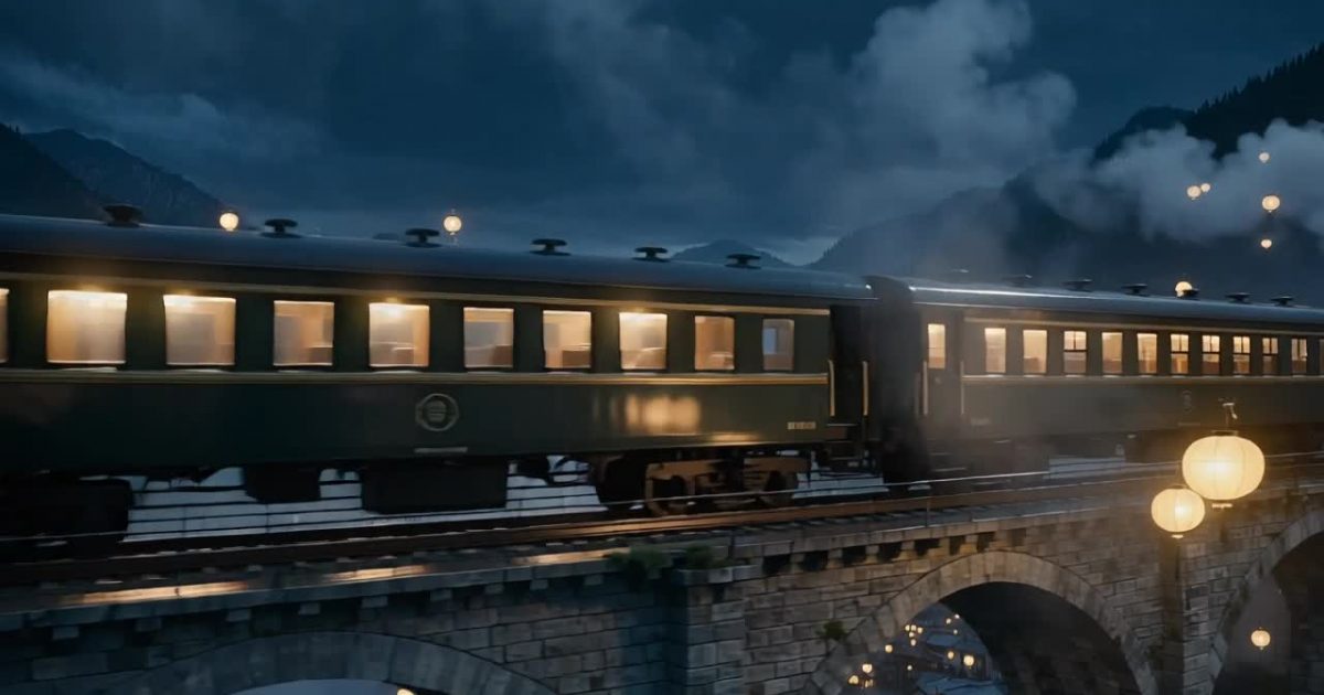 Lantern Train Happy Horse 1.0 Prompt