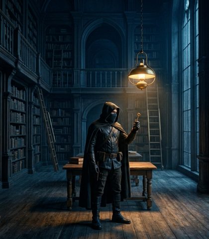 Midnight Library Heist Seedance 2.0 Prompt