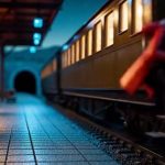 Miniature Train Heist Sora 2 Prompt