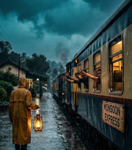 Monsoon Train Gemini Omni Flash Prompt