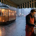 Moonlit Flower Stall Veo 3.1 Prompt