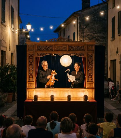 Moonlit Puppet Theater Happy Horse 1.0 Prompt