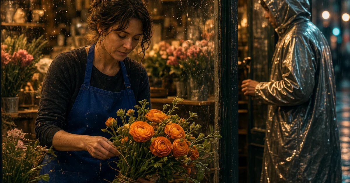 Night Shift Flower Shop Grok Imagine Image V2 Prompt