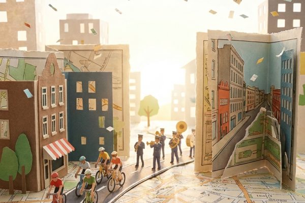 Paper City Parade MiniMax H3 Prompt