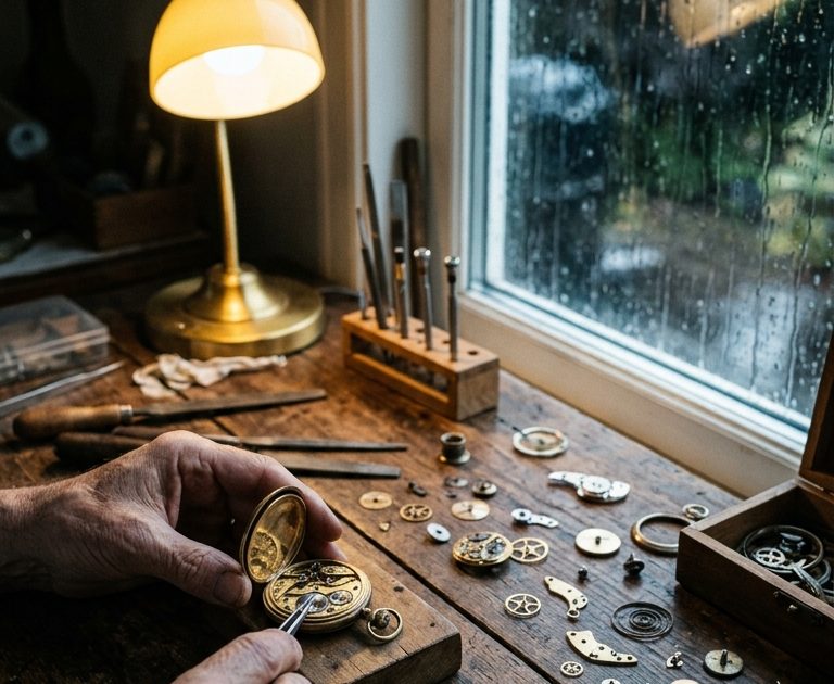 Rainy Clockmaker Seedance 2.0 Prompt