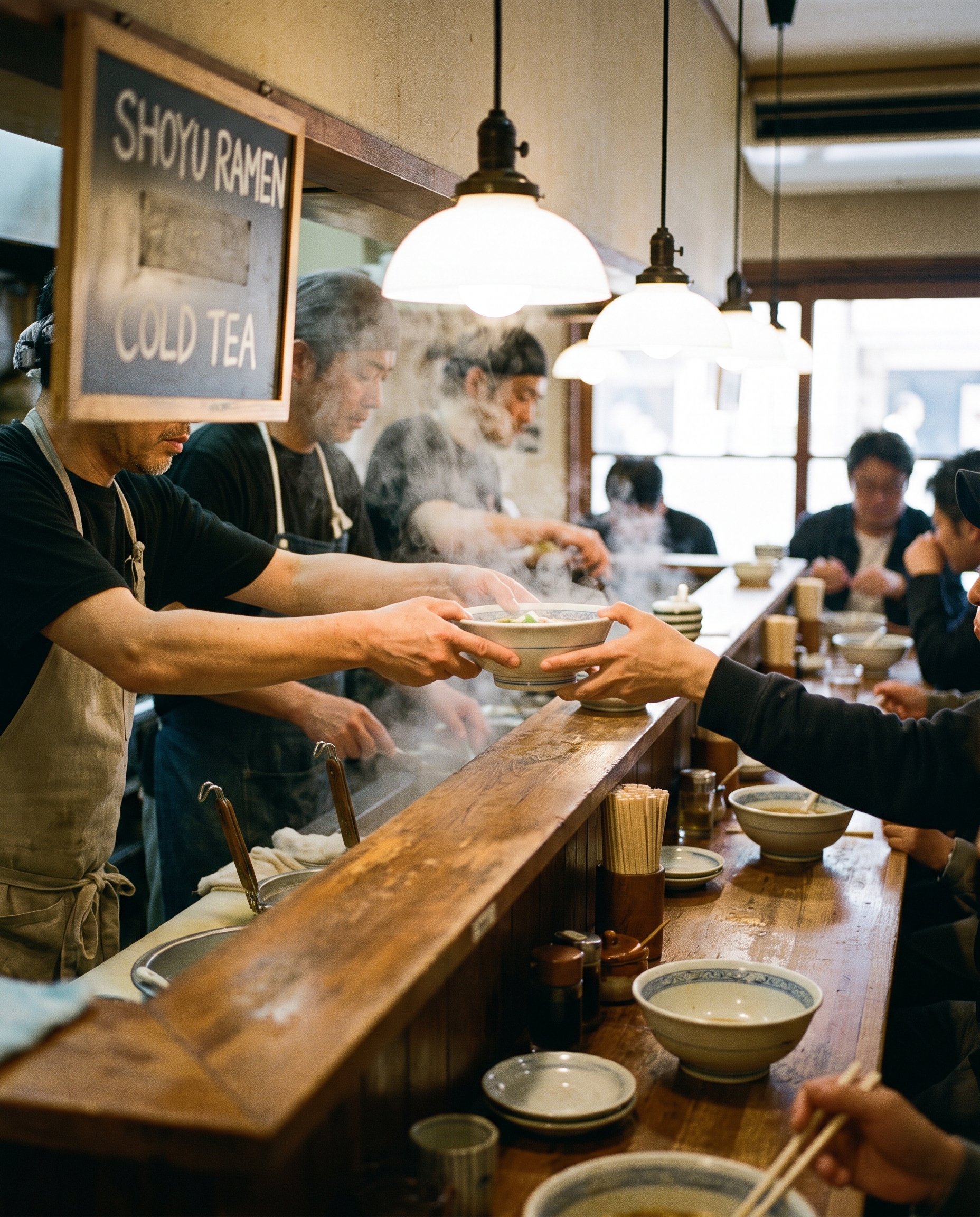 Osaka ramen lunch variation