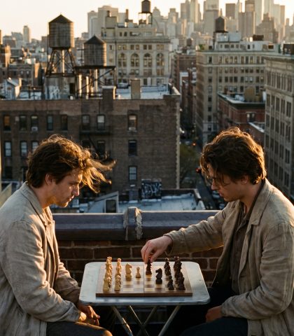 Rooftop Chess Match MiniMax H3 Prompt