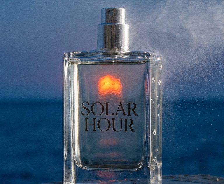 Seaside Perfume Reveal Veo 3.1 Prompt