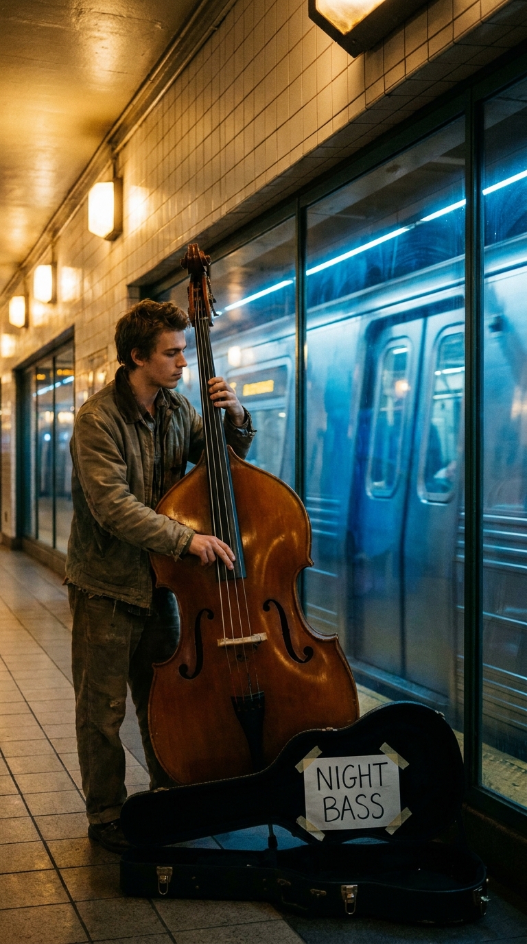 Subway Bass Session Gemini Omni Flash Prompt opening frame