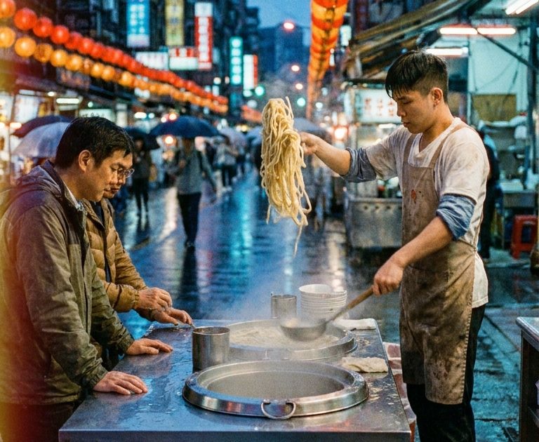 Taipei Noodle Seedance 2.5 Prompt