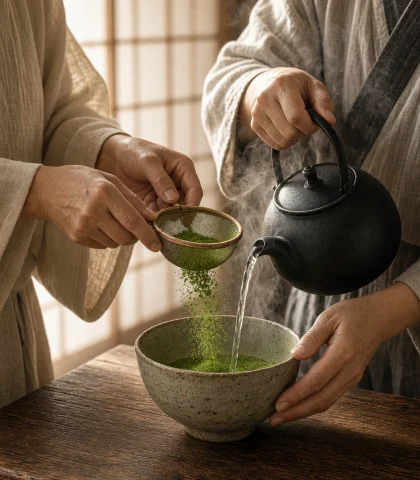 Tea Ceremony Grok Imagine Image V2 Prompt
