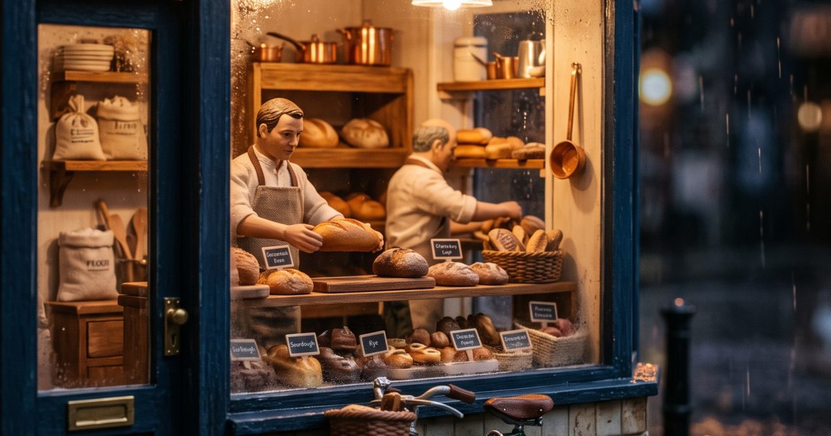 Tiny Bakery Window Nano Banana 2 Prompt