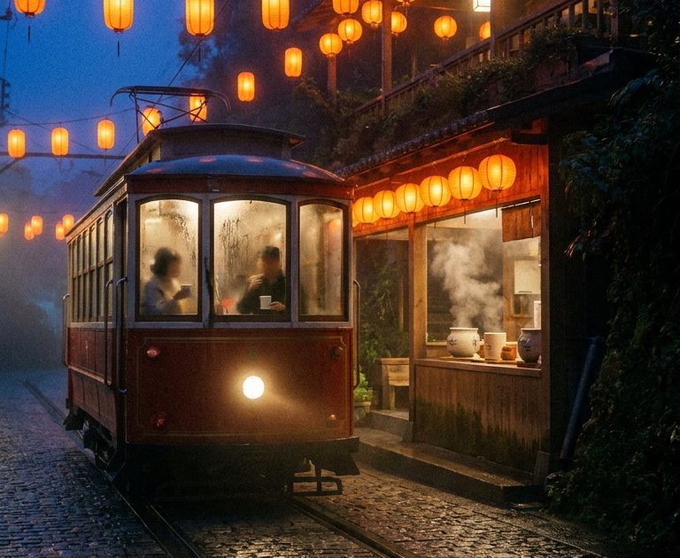 Tram Teahouse Seedance 2.0 Prompt