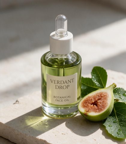 Botanical Face Oil Seedream 5.0 Pro Prompt