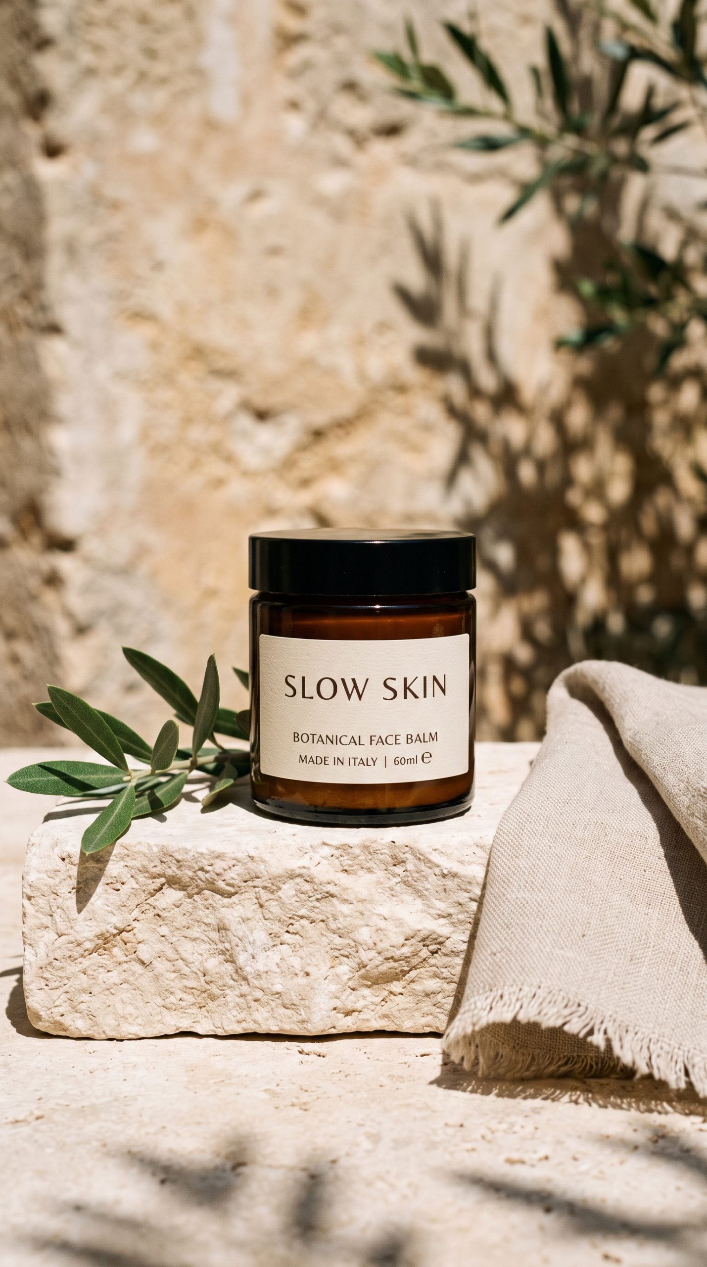 Minimal skincare jar generated with Nano Banana 2