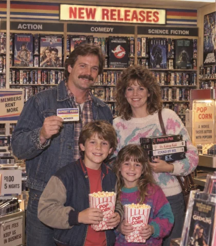 VHS Family Portrait GPT Image 2.5 Prompt