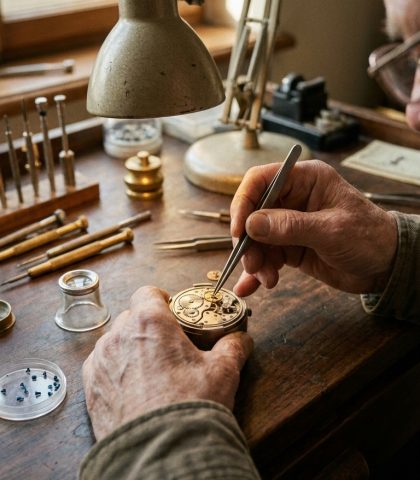 Mechanical Watchmaker Kling 3.0 Prompt